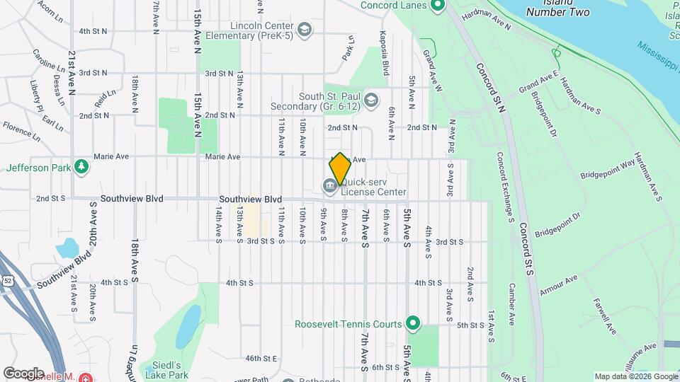 144 8th Ave S, Unit Main Floor Mapa y Detalles de la Ubicación