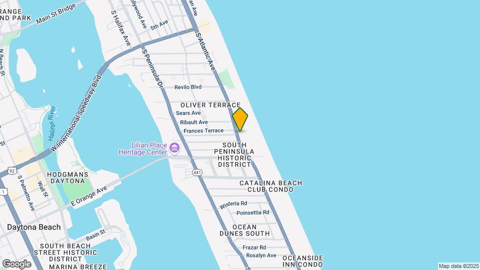 935 S Atlantic Ave Map and Location Details