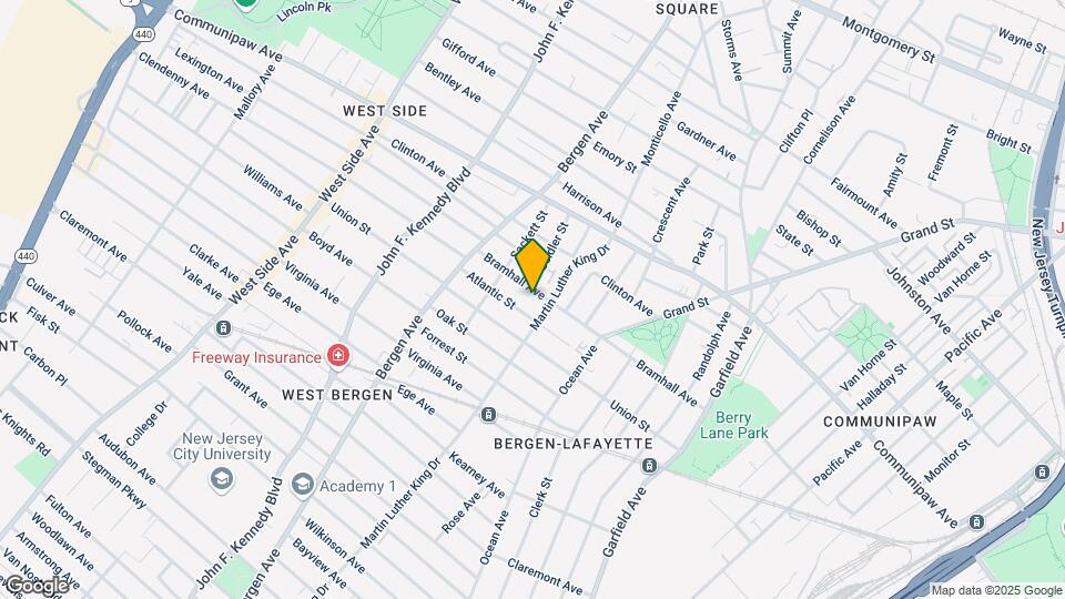 581 Bramhall Ave, Unit 2 Map and Location Details