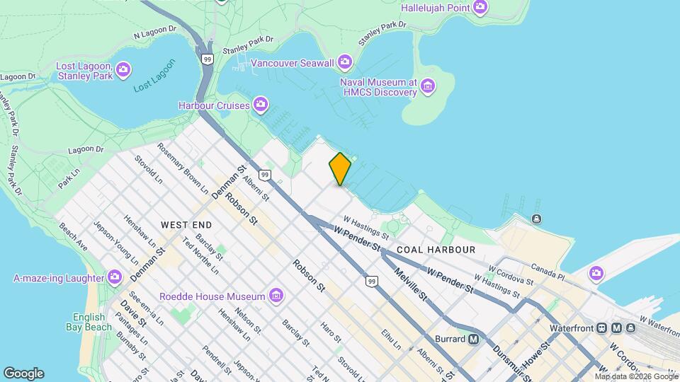 560 Cardero St Map and Location Details