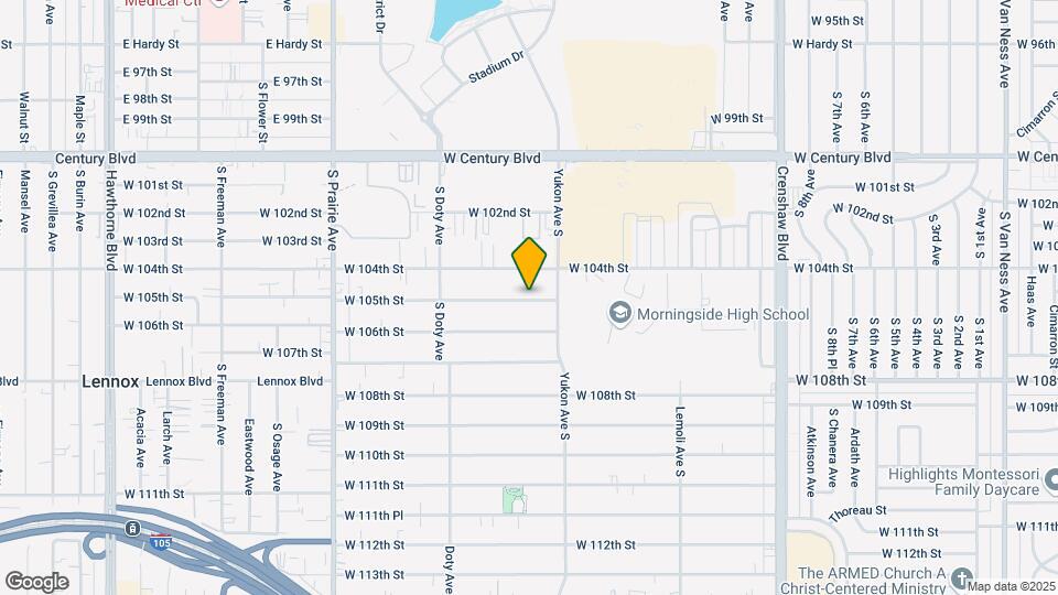 3639 SW 105th St Map and Location Details