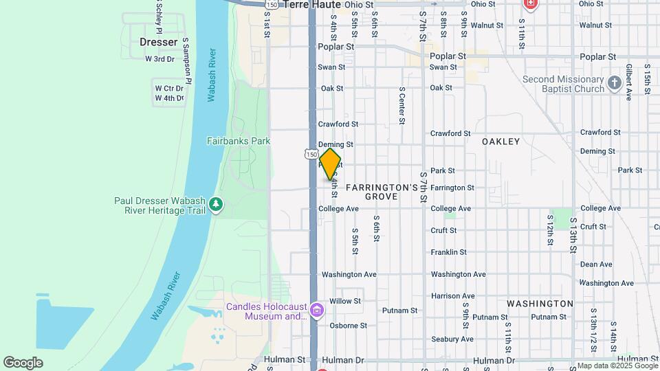 933 S 4th St Map and Location Details