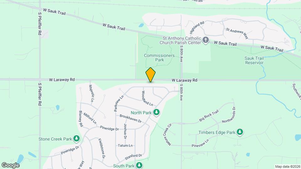 8172 Parkview Ln Map and Location Details