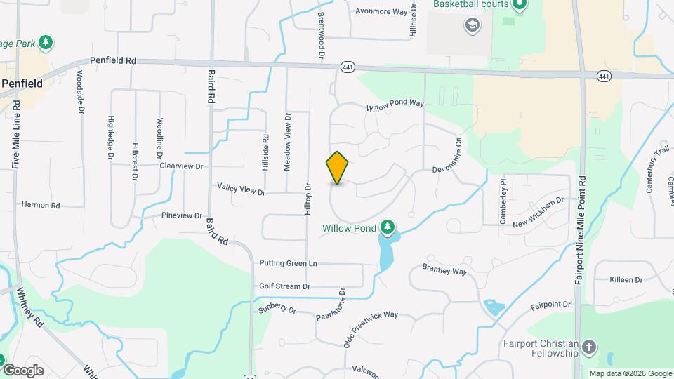 Willow Pond Apartments Map and Location Details