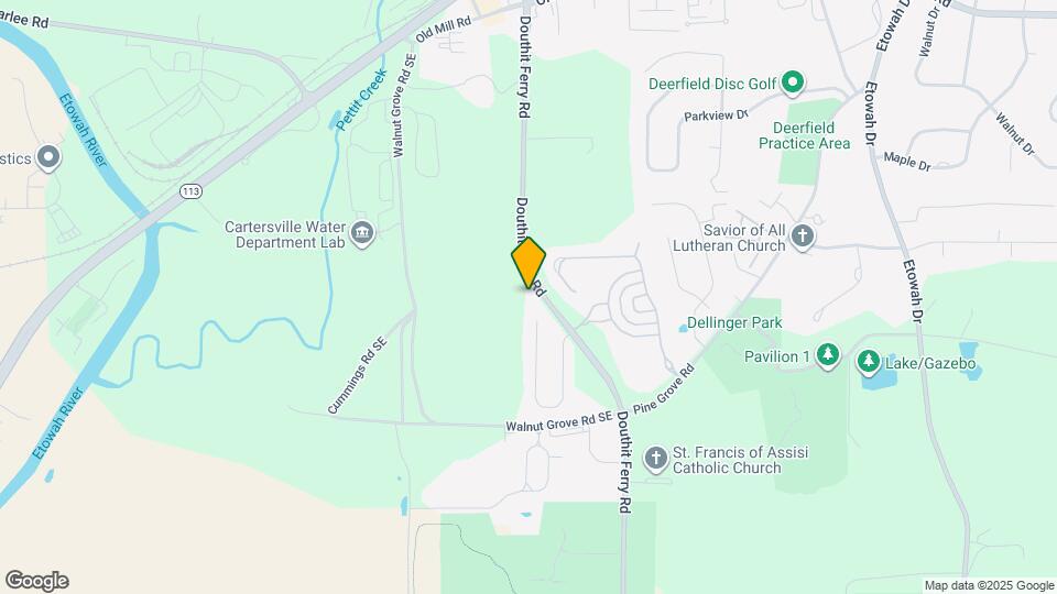 555 Douthit Ferry Rd Map and Location Details