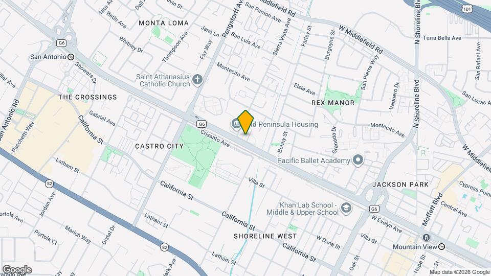 1952 Silverwood Ave Map and Location Details