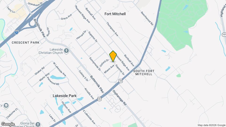 1 Miami Dr, Unit Apt 1 Map and Location Details