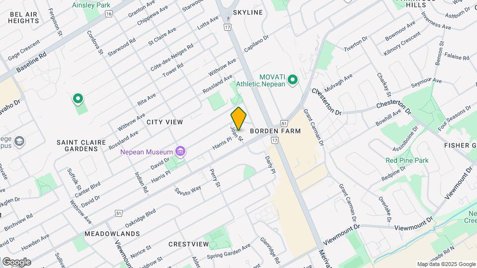 1 Joan St Map and Location Details