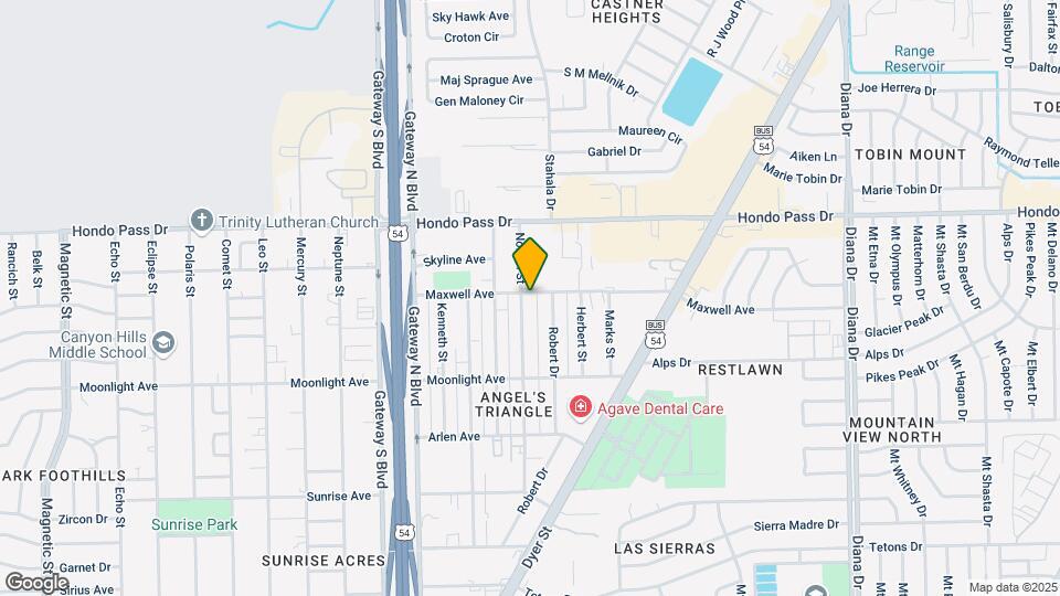 8976 Norton St Mapa y Detalles de la Ubicación