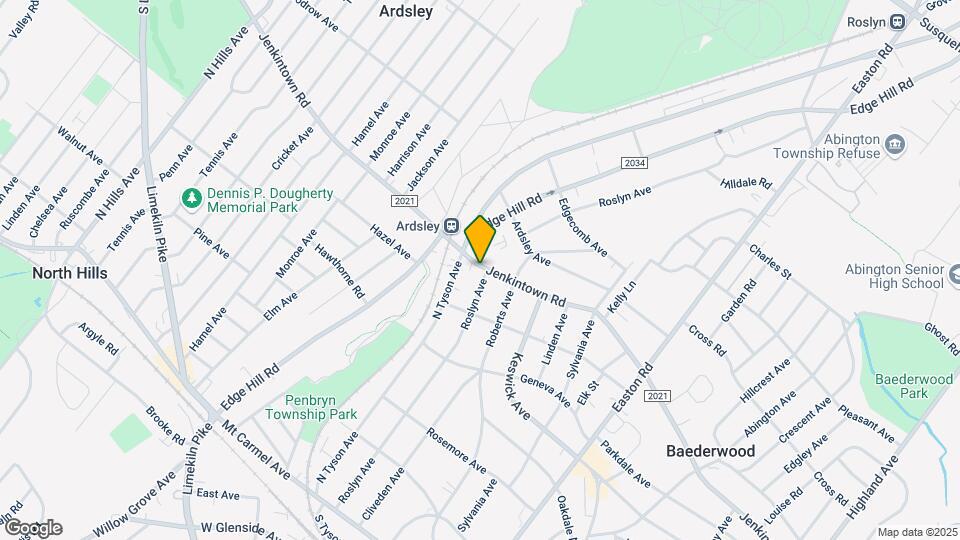 2528 Jenkintown Rd Map and Location Details