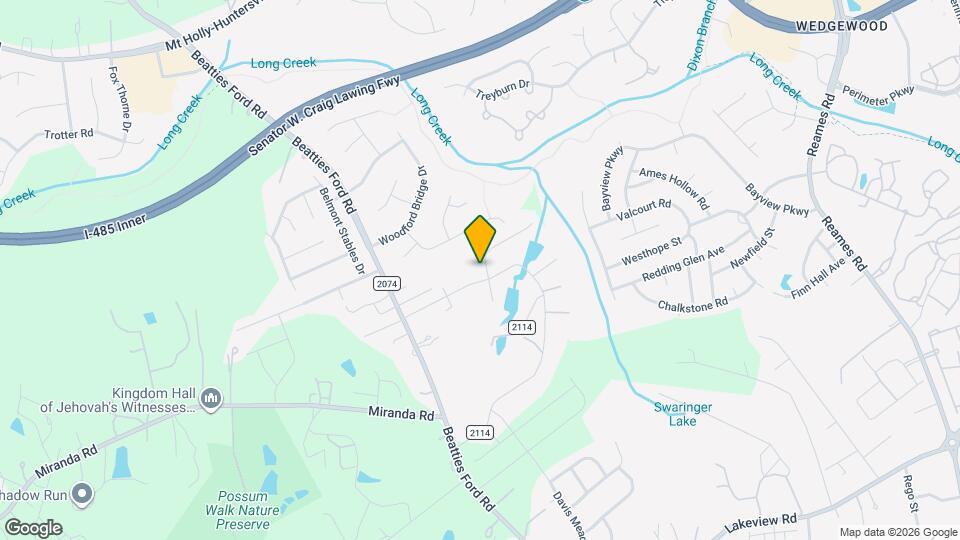 9507 Pond Vista Court Mapa y Detalles de la Ubicación