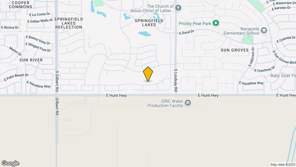 3818 E Hazeltine Way Map and Location Details