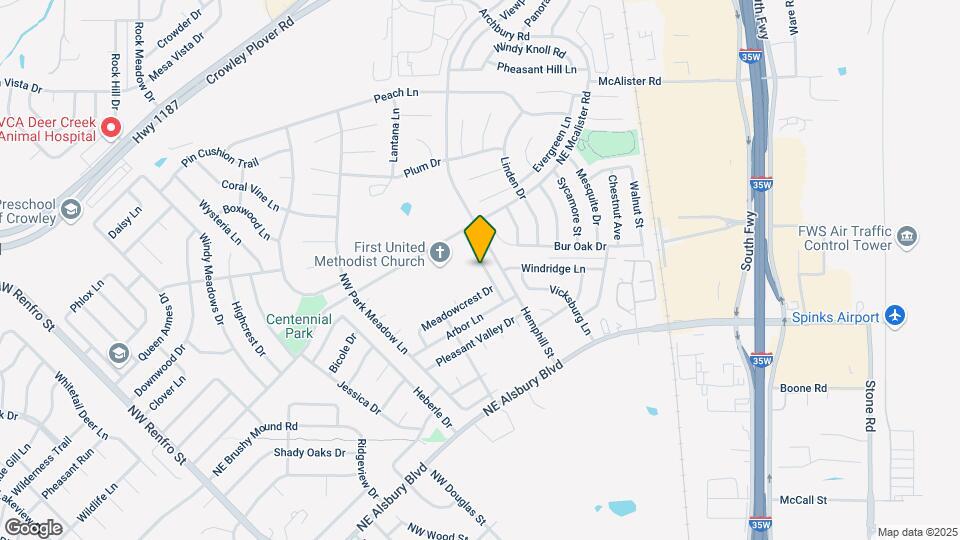 931 Rolling Meadows Dr Map and Location Details