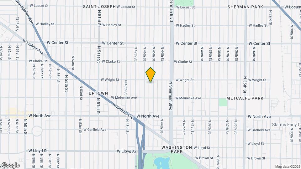 2461 N 45th St Map and Location Details