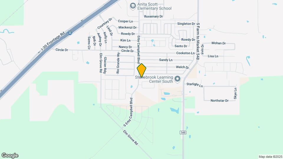 1103 Enchanted Rock Ln Map and Location Details
