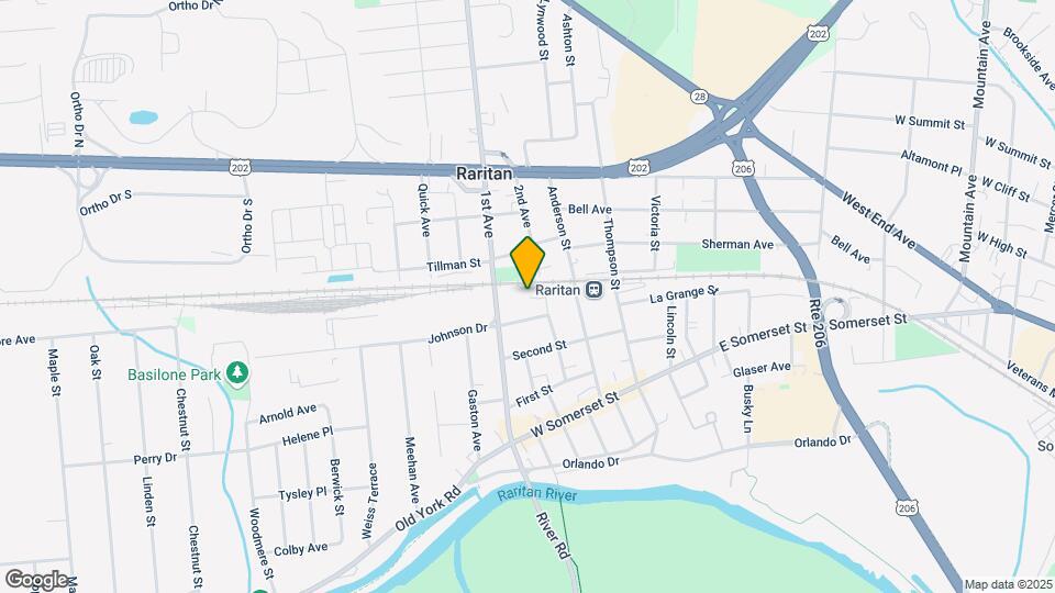 Crossings Raritan Mapa y Detalles de la Ubicación