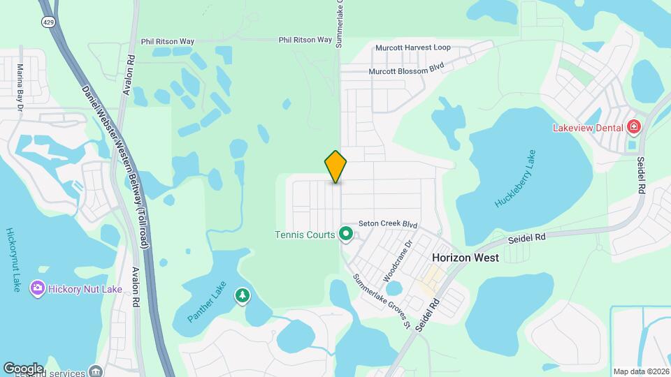 7518 Summerlake Groves St Map and Location Details