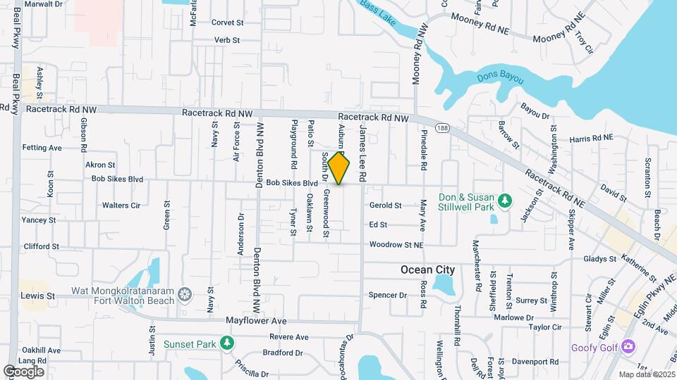 615 Bob Sikes Blvd Mapa y Detalles de la Ubicación