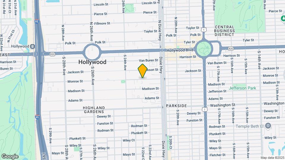 2228 Monroe St Map and Location Details