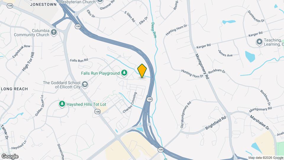 8613 Falls Run Rd Map and Location Details