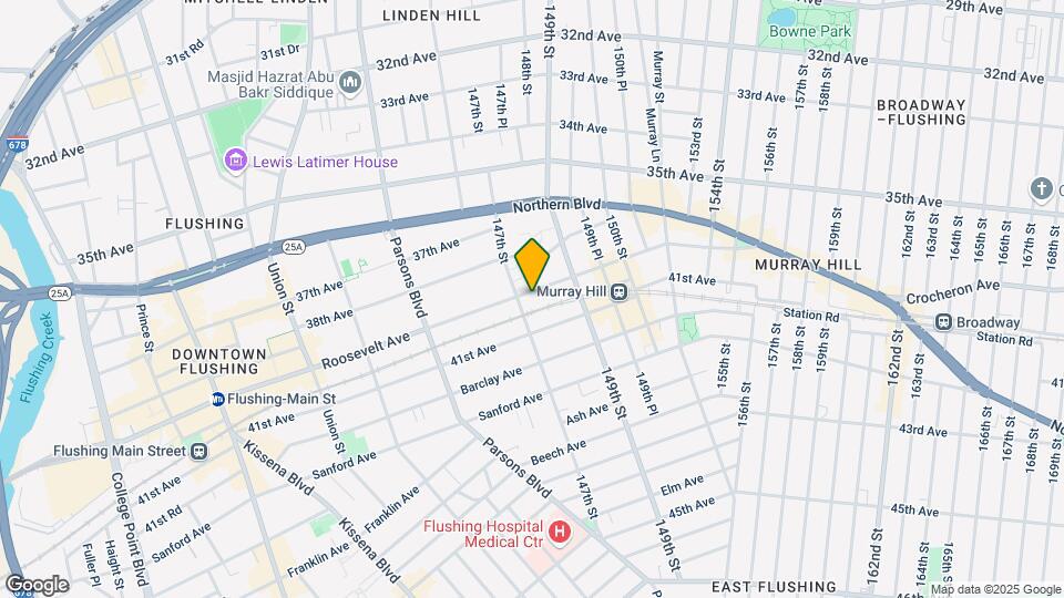 14712 Roosevelt Ave Mapa y Detalles de la Ubicación