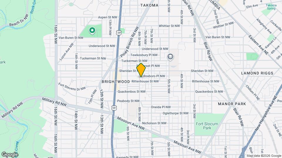 6203 8th St NW Map and Location Details