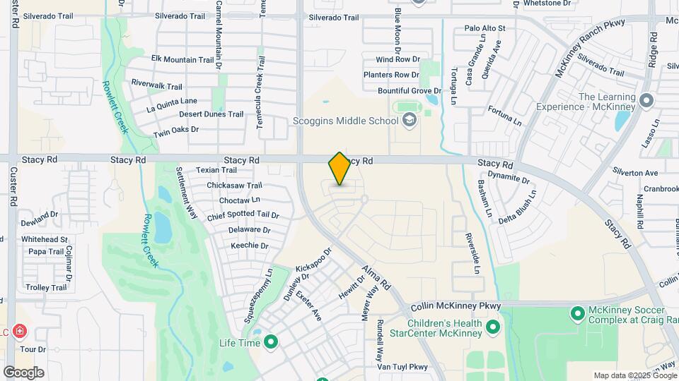 7209 Huckleberry Dr Map and Location Details