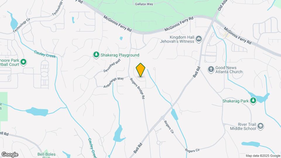 8025 Kelsey Pl Map and Location Details