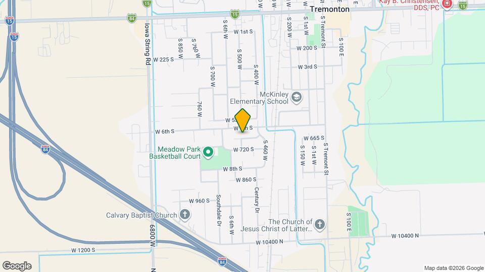 531 W 660 S Map and Location Details