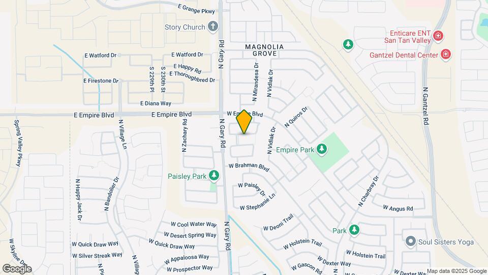 1279 W Jersey Way Map and Location Details