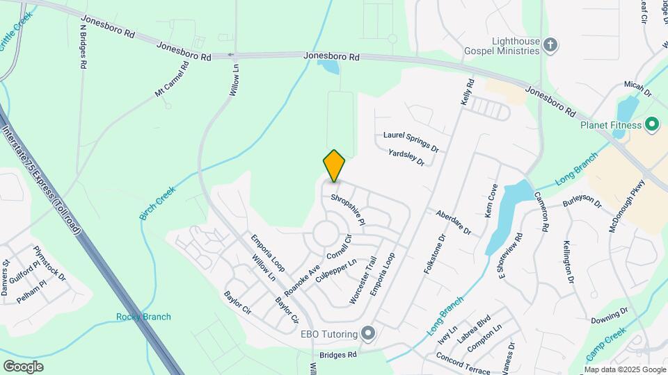 2813 Birmingham Dr Map and Location Details