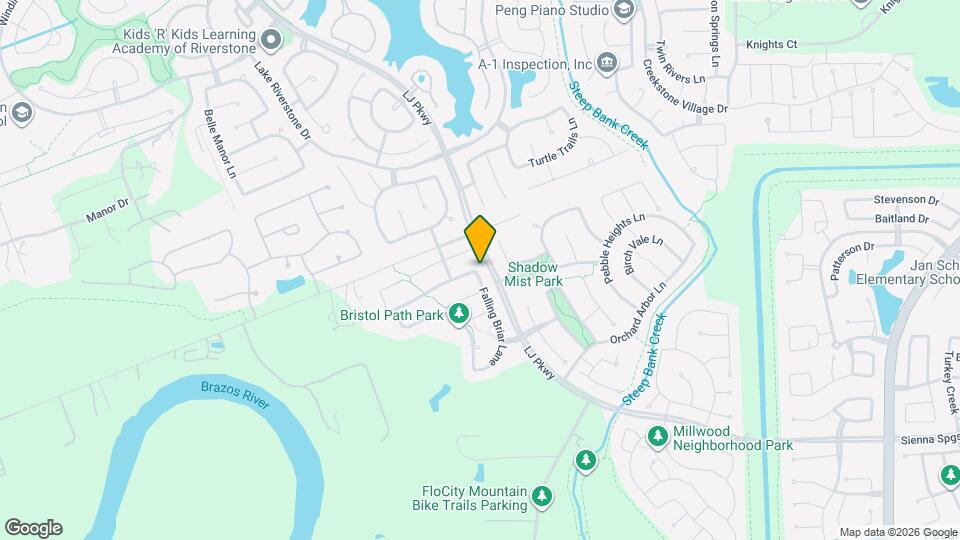 5903 Falling Briar Lane Map and Location Details