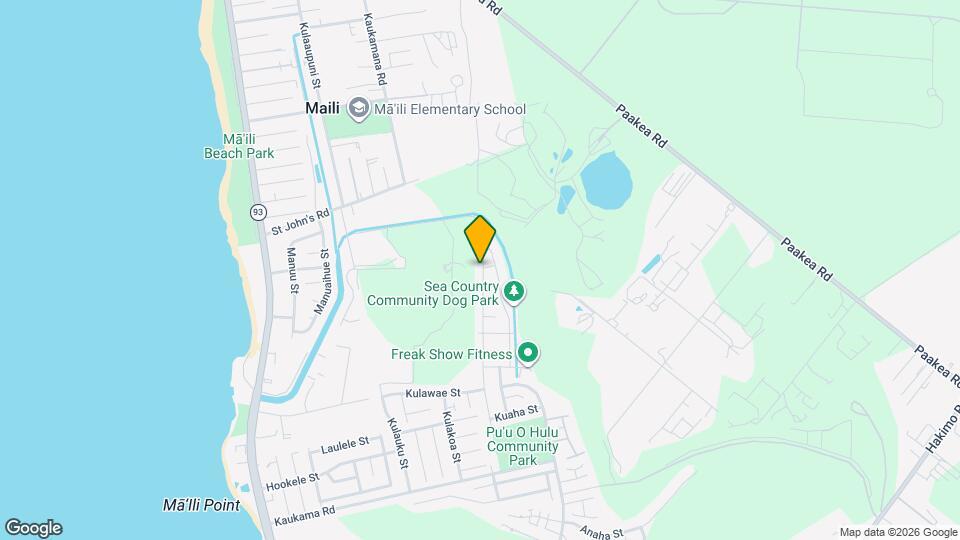 87-1635-1635 Mokila St Map and Location Details