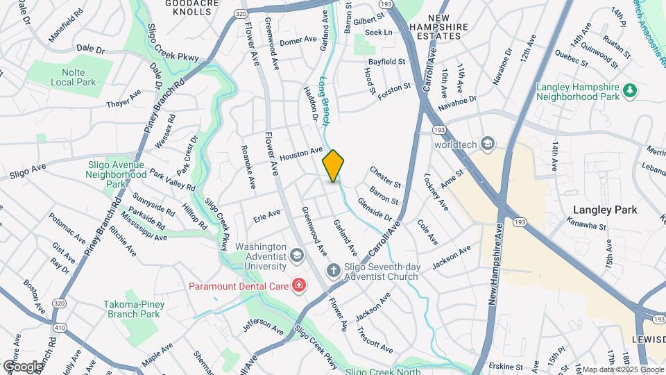 912 Prospect St Mapa y Detalles de la Ubicación