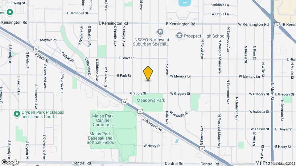 520 S Rammer Ave Map and Location Details