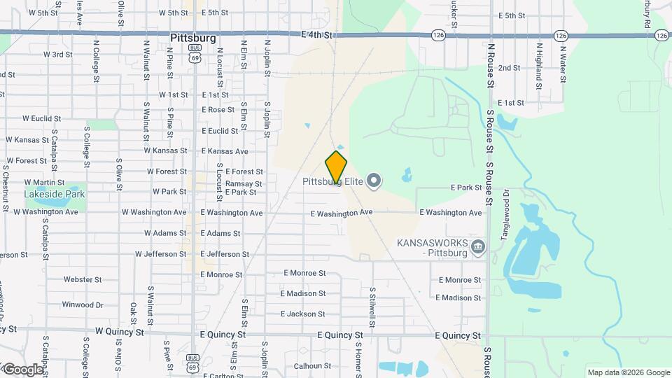 521 E Park St Map and Location Details