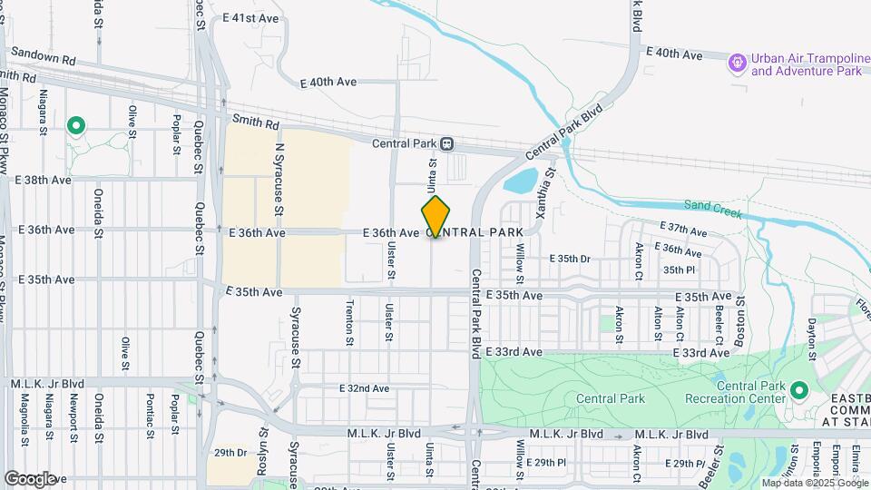 3580 Uinta St Map and Location Details
