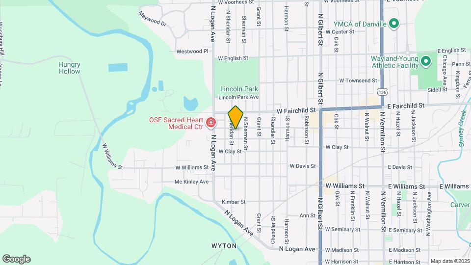 717 Sheridan St Map and Location Details