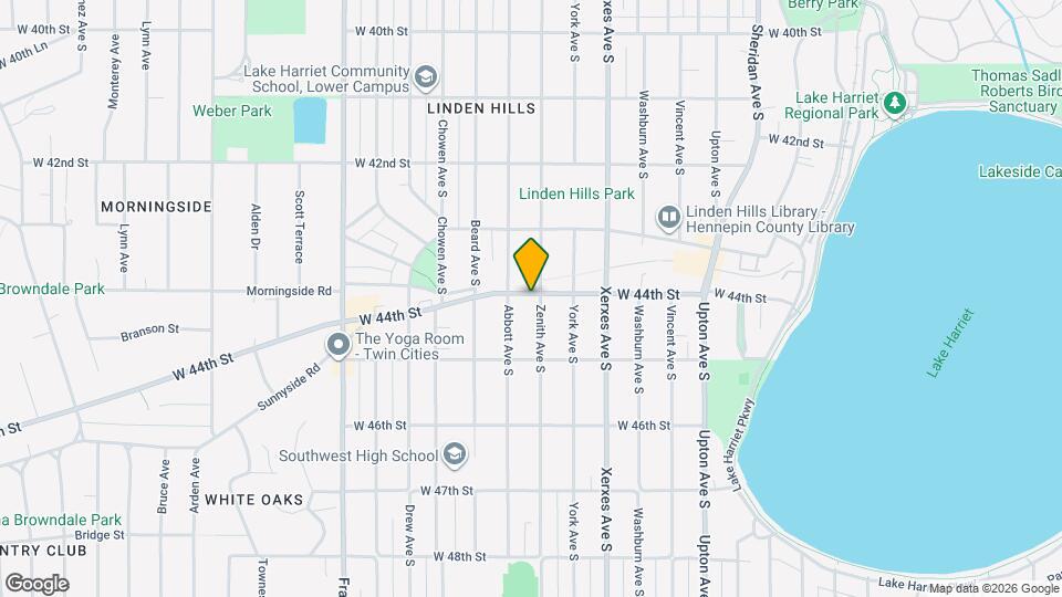 4400 Zenith Ave S Map and Location Details