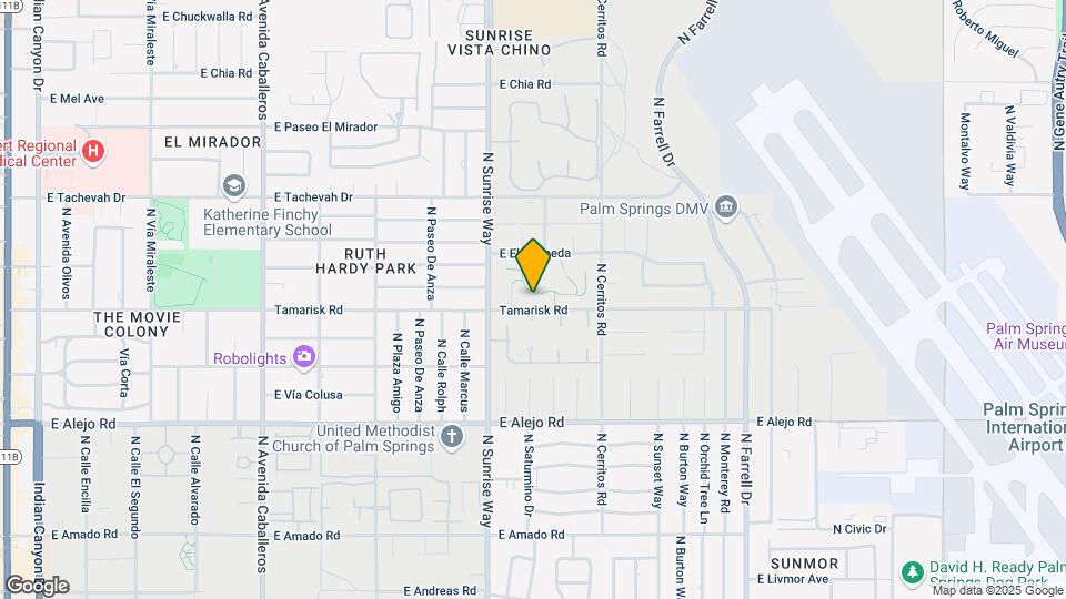 1880 Tamarisk Rd Map and Location Details