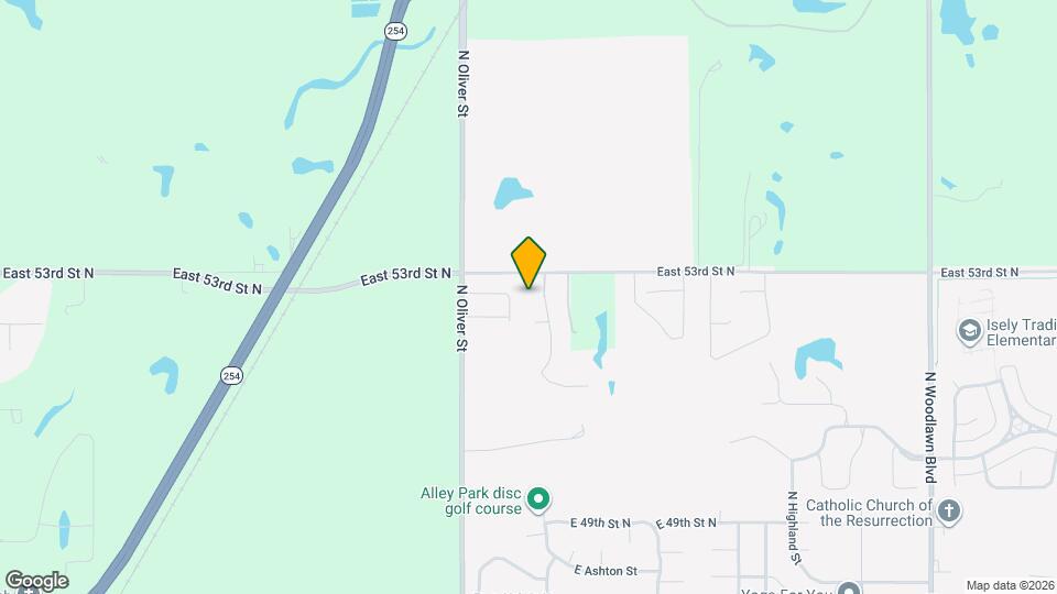 5375 N Pinecrest Ct Map and Location Details