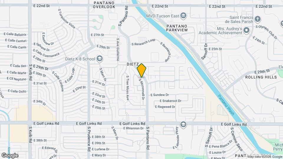 2083 S Mcconnell Dr Map and Location Details