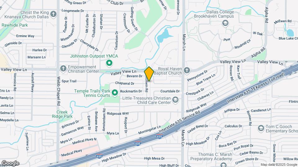 13030 Mitchwin Rd Map and Location Details