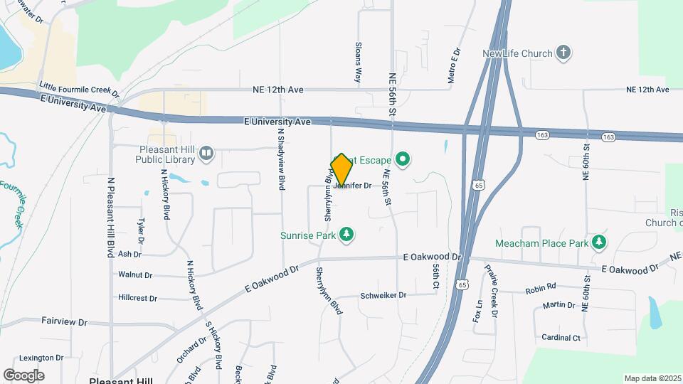 5327 Jennifer Dr Map and Location Details