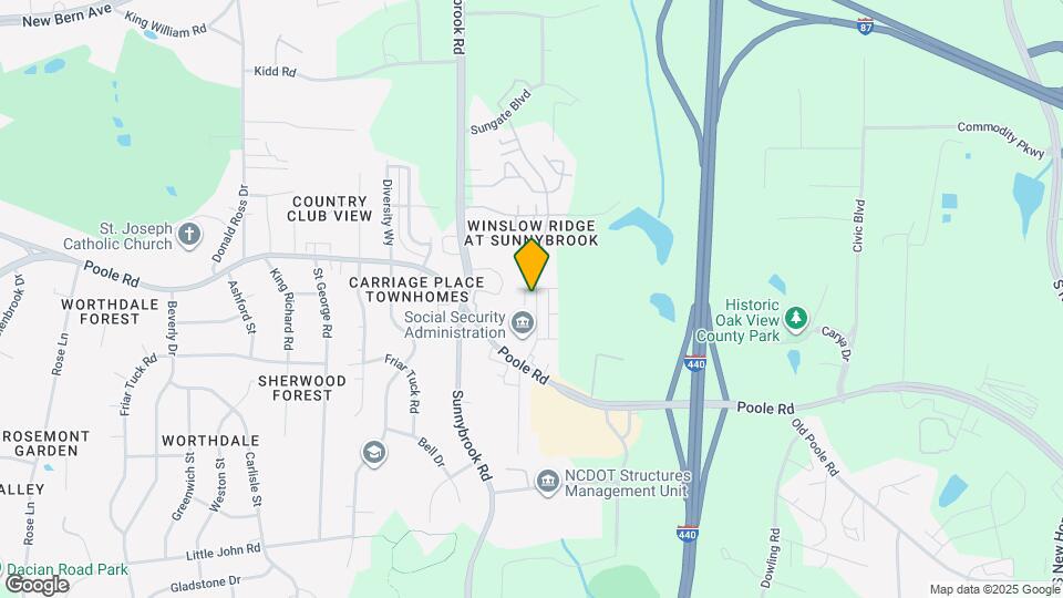 805 Star Rdg Dr Map and Location Details