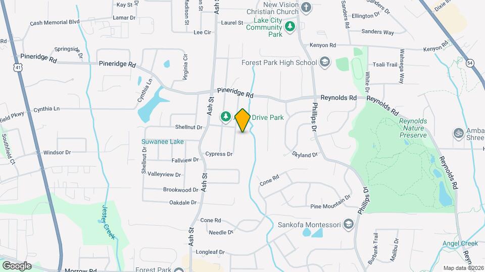 5632 Cypress Dr Map and Location Details