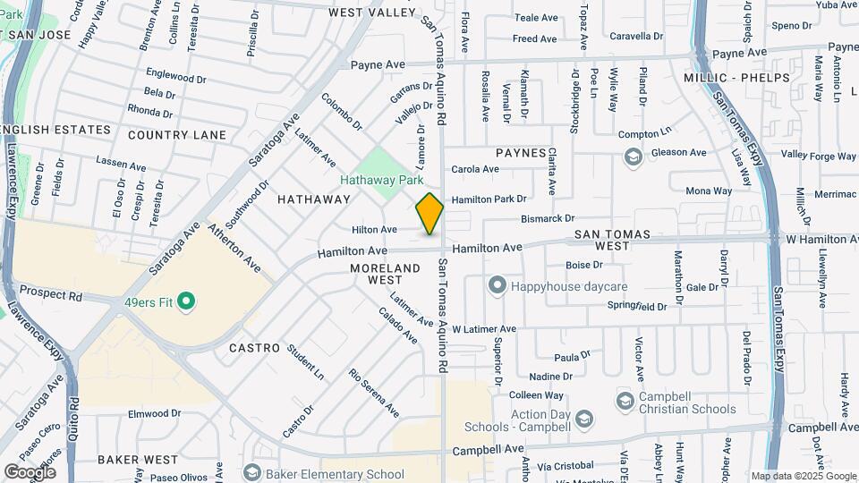 4237 Hamilton Ave Mapa y Detalles de la Ubicación