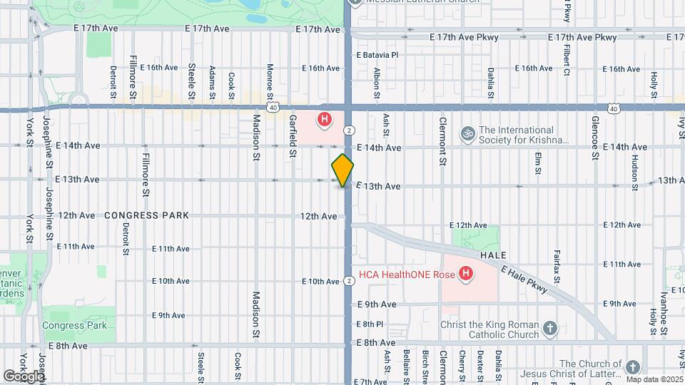1285 Colorado Blvd Map and Location Details