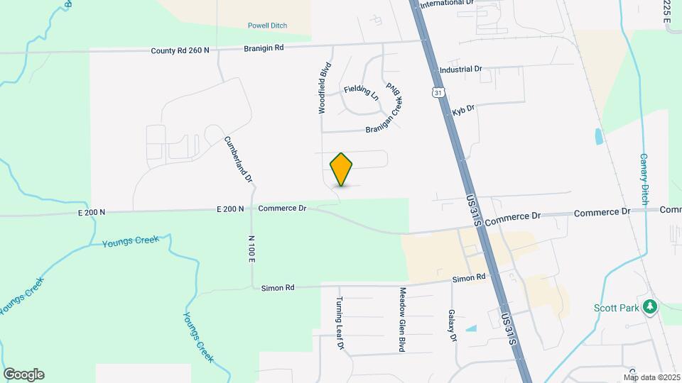 1223 Saticoy Ct Map and Location Details
