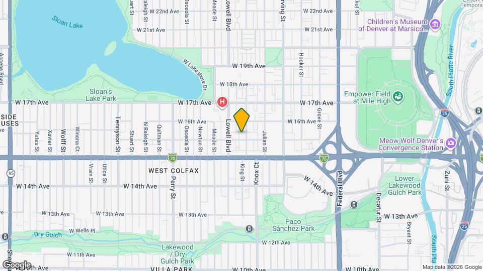 1559 King St Map and Location Details